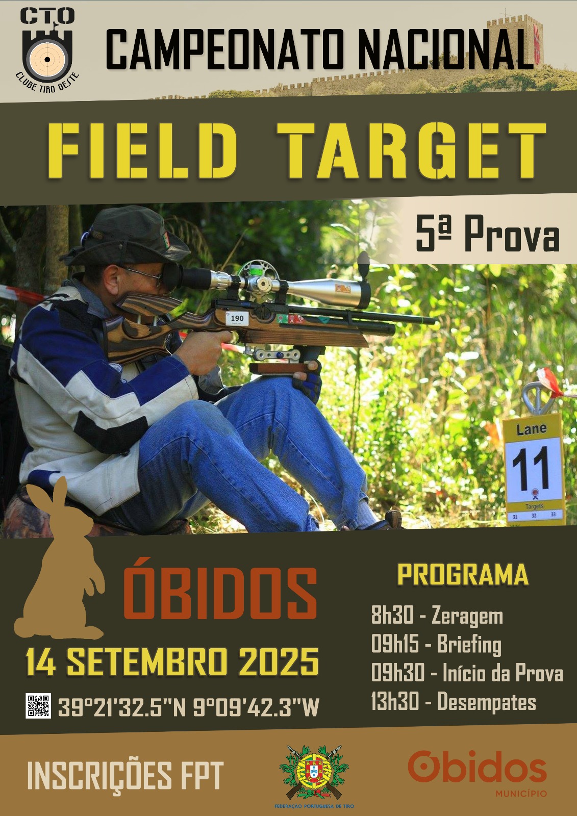 5ª Prova de Field Target - Óbidos 2025